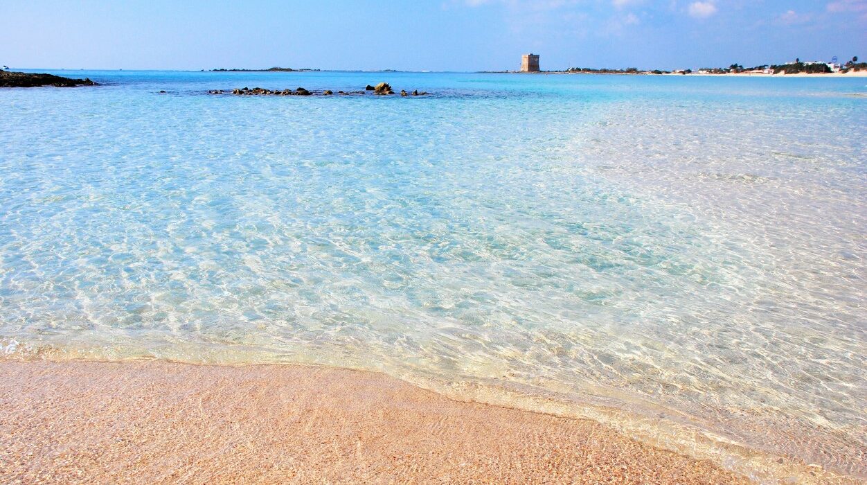 Pescoluse, one of best beaches Salento